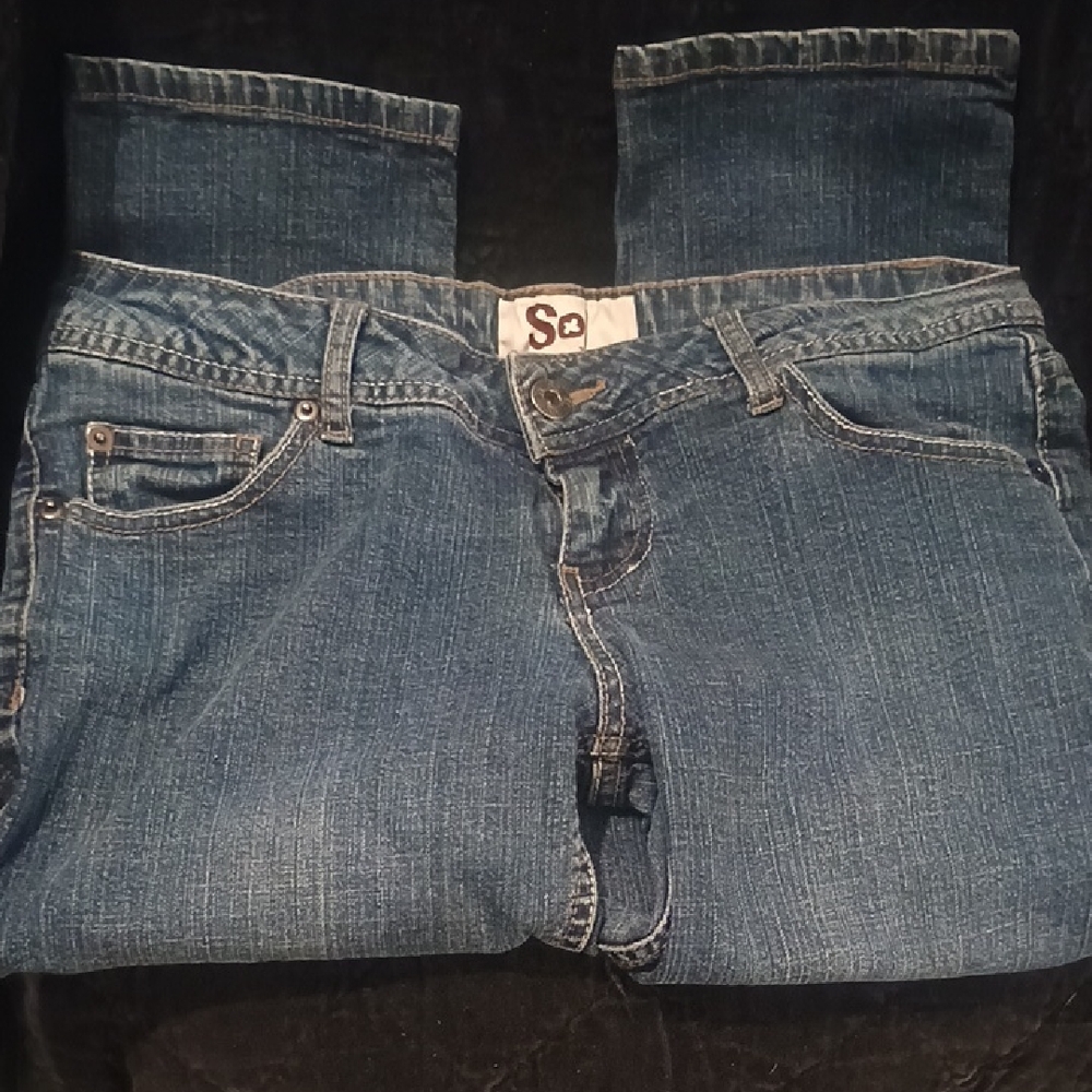 SO Women's Denim SkinnyStraight Leg Jeans
